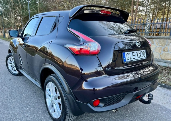Nissan Juke cena 42900 przebieg: 167671, rok produkcji 2015 z Lębork małe 529